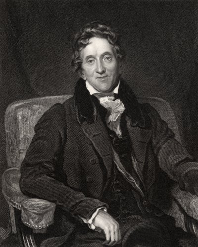 Sir John Soane, engraved by J. Thomson, from 